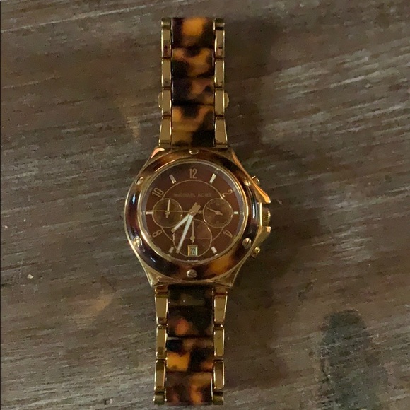 Michael Kors Leopard Watch 